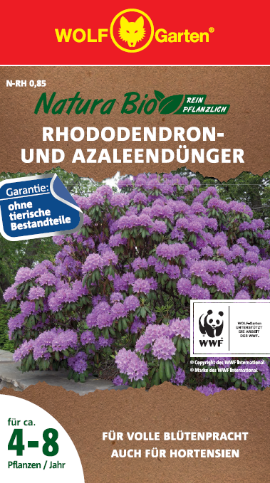 Wie ist die Zusammensetzung des Rhododendron-und Azaleendnger N-RH?   WOLF-Garten DE