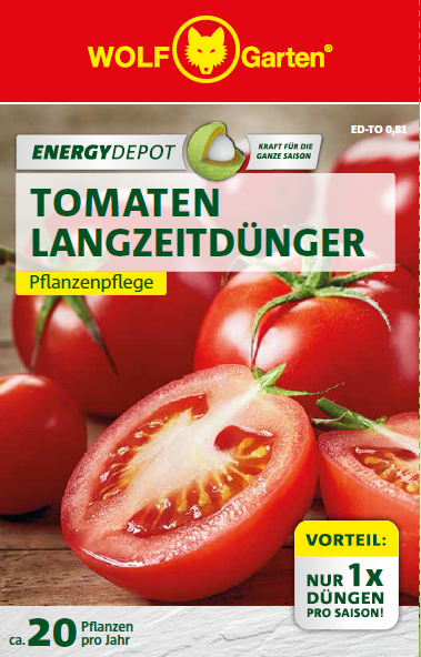 Wie dünge/verteile ich den Tomaten Langzeitdünger EDTO? WOLFGarten DE