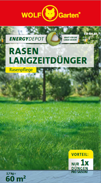 Wann kann ich den Rasen Langzeitdünger EDRA 60 anwenden / ausbringen