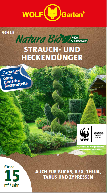 Wie dünge/verteile ich den Strauch und Heckendünger NSH? WOLFGarten DE